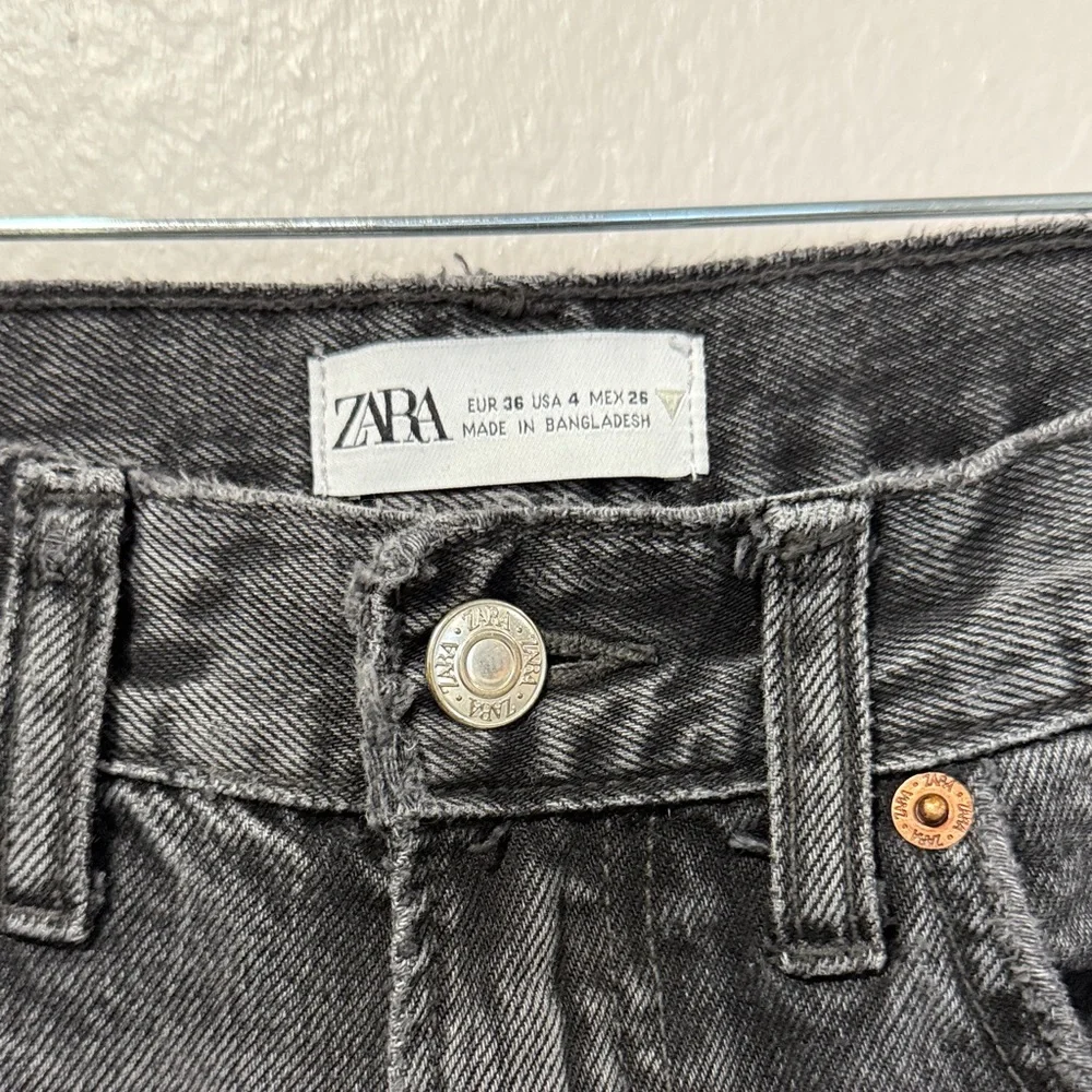 Zara Charcoal Denim Pants